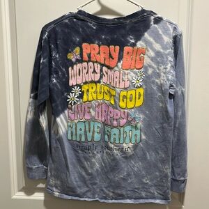 Simply Southern Youth large tee shirt